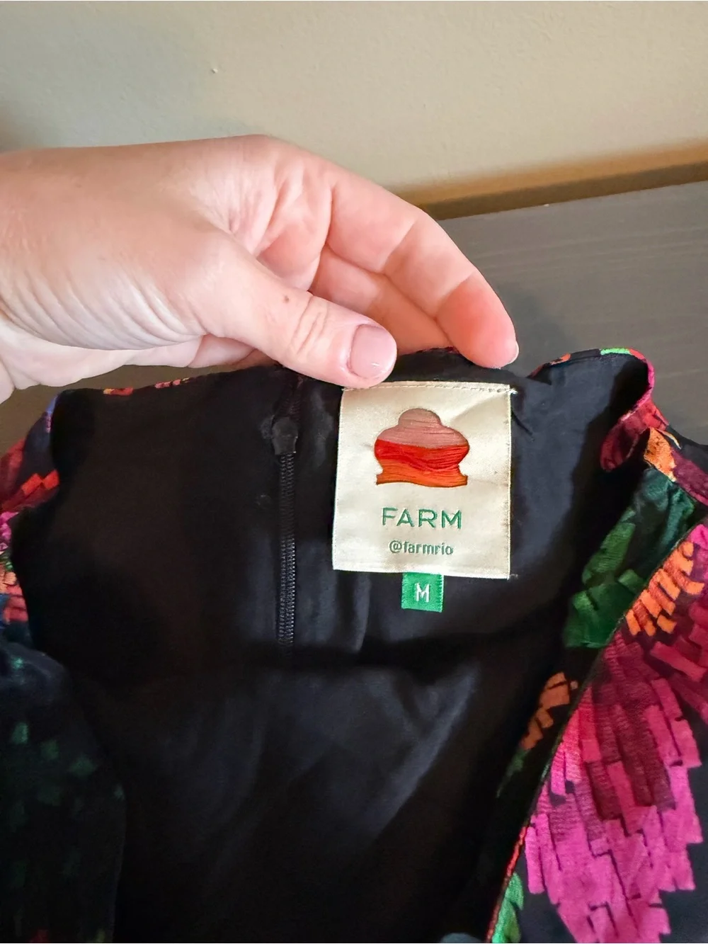 Farm Rio Blooming Garden Wrap Mini Skirt